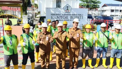 Batola Gelar Kompetisi Membangun Rumah Mini, Ajang Bergengsi Pekerja Konstruksi