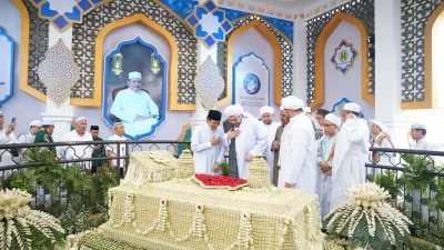 Lautan Jemaah Hadiri Haul ke-11 H Abdussamad di Marabahan